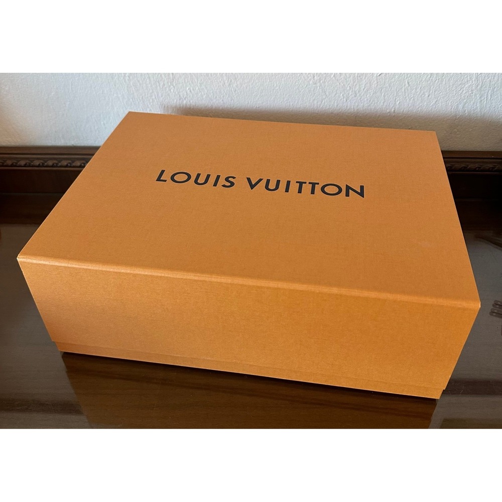 Louis Vuitton Magnetic Folding Storage Box Orange Large 14x10x5 Empty Gift Box
